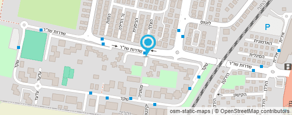 מפת הגעה אל מינמרקט עין שרה