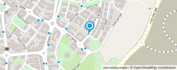 מפת הגעה אל יוסף חי - יועץ רוחני