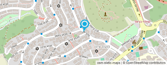 מפת הגעה אל נפתלי רז-מדריך טיולים