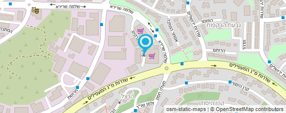 מפת הגעה אל אצל גיטה