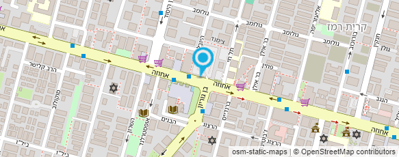 מפת הגעה אל ד"ר סטנלי רבין מפת הגעה אל ד"ר סטנלי רבין