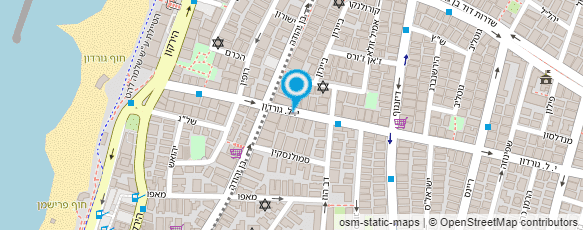 מפת הגעה אל גלריה עשרים וארבע