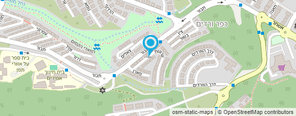 מפת הגעה אל האוהל האדום - מסיבת רווקות