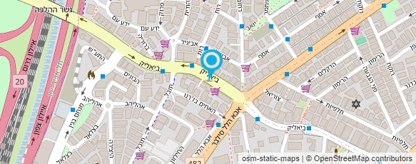 מפת הגעה אל שוקי