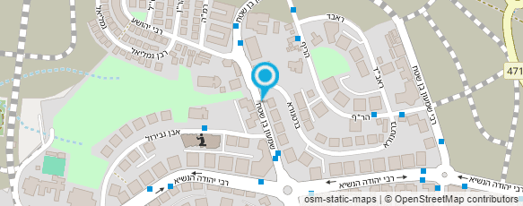 מפת הגעה אל בנק פועלי אגודת ישראל בע"מ