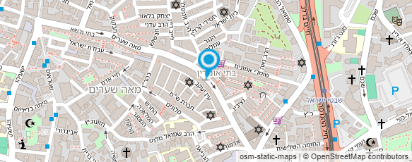 מפת הגעה אל מאיירס פסלים