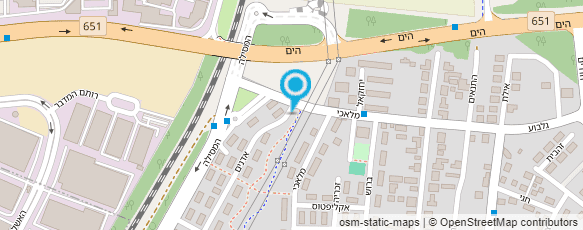 מפת הגעה אל קליניקה אנה - עיסויים