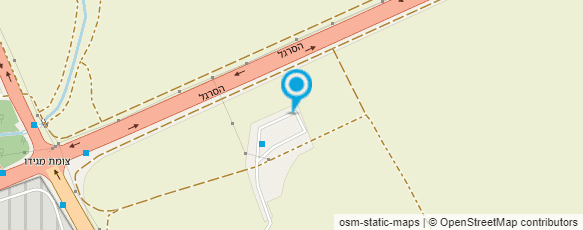 מפת הגעה אל מסעדת אלחג' סאלח עדוי