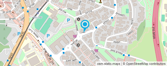 מפת הגעה אל אחוזת בית הכרם