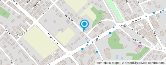 מפת הגעה אל עץ השדה מפת הגעה אל עץ השדה