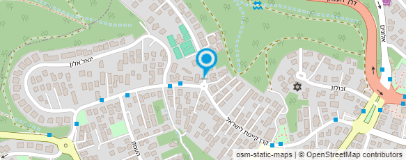 מפת הגעה אל גן קשת