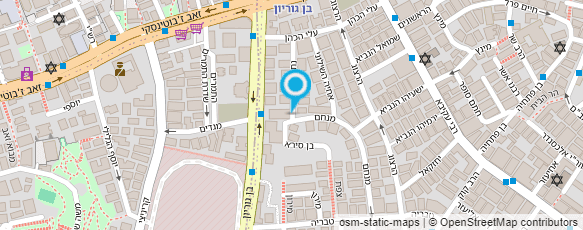 מפת הגעה אל הסעות נתיבות חיים