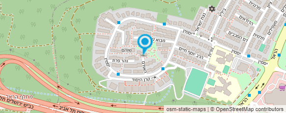 מפת הגעה אל בורשטין נירה - מורה ליוגה