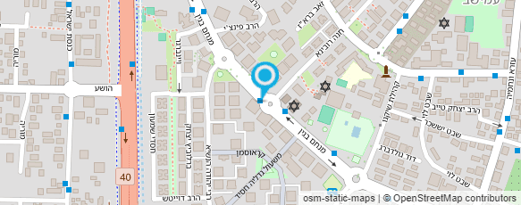 מפת הגעה אל ד"ר גולדשטיין אווי