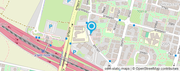 מפת הגעה אל דירות נופש ברעננה