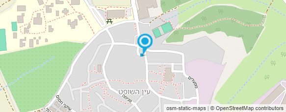 מפת הגעה אל עין השופט טיפולים