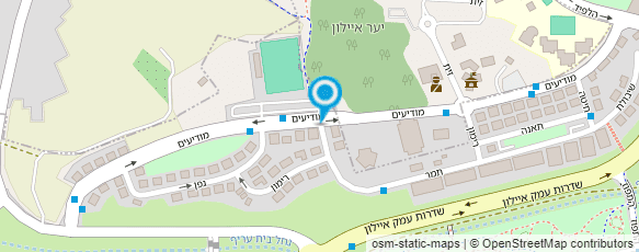 מפת הגעה אל גן חיבוקי