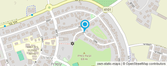 מפת הגעה אל דב בר-עם