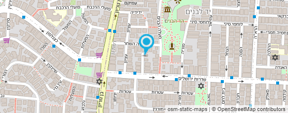 מפת הגעה אל גן מעורבות הורים