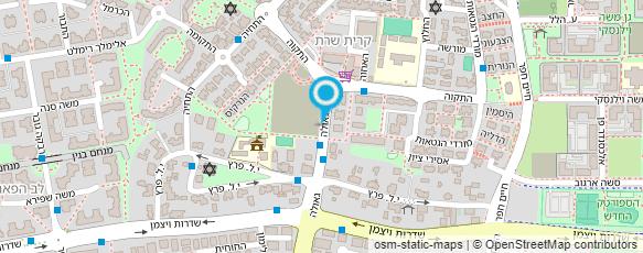 מפת הגעה אל עיצוב שיער כרמית