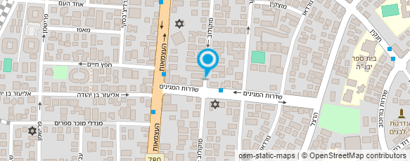 מפת הגעה אל אומנות בגבס ושיפוצים - יוסי ויינר