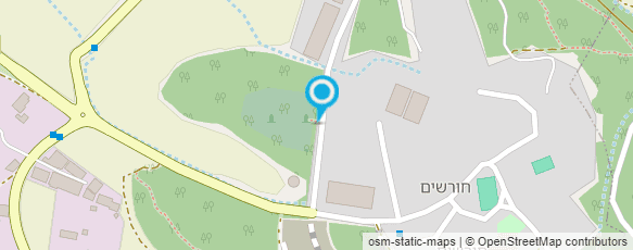 מפת הגעה אל בית עלמין פרטי חורשים-בית עולם