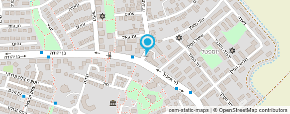 מפת הגעה אל גן צבר