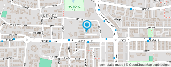 מפת הגעה אל רותי בשביל הבריאות