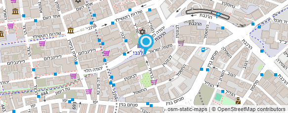 מפת הגעה אל טאצ' סטודיו לעיצוב גרפי