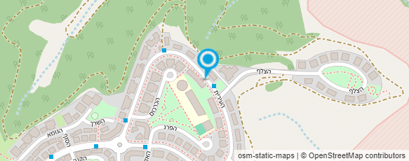 מפת הגעה אל מיכה מורה לנהיגה