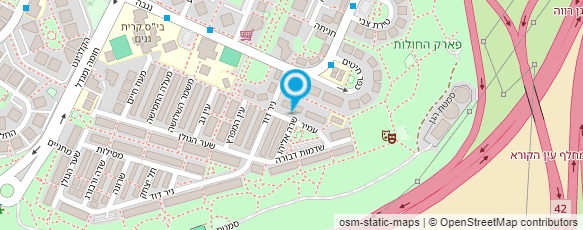 מפת הגעה אל ג.ש. שרותי הדברה