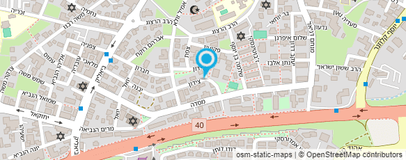 מפת הגעה אל מעון נעמ"ת - יבנה