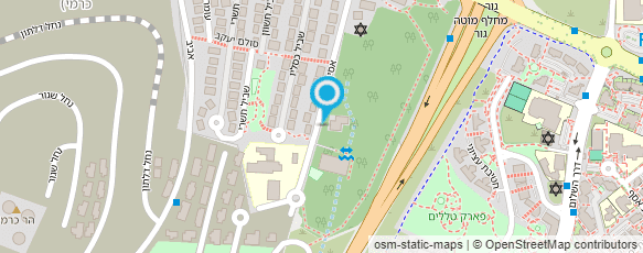 מפת הגעה אל מעון נעמ"ת - צופית