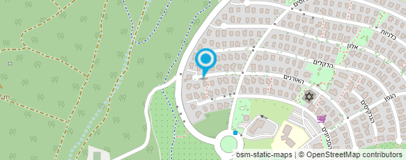 מפת הגעה אל מעון נעמ"ת - פרחי חן