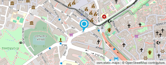 מפת הגעה אל צ'ריקובר אדריכלים