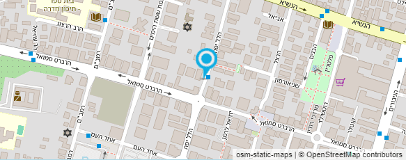 מפת הגעה אל מתן חן שירותי סיעוד