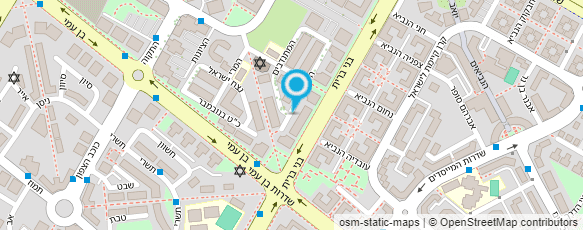 מפת הגעה אל ד"ר יוספי בנימין