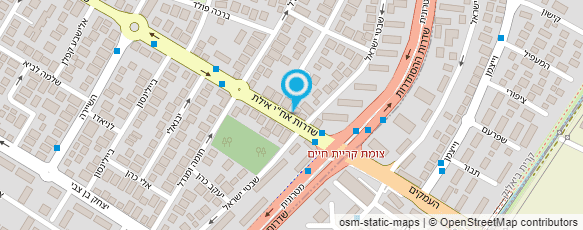 מפת הגעה אל קליפס יחיאל-עיצוב שיער