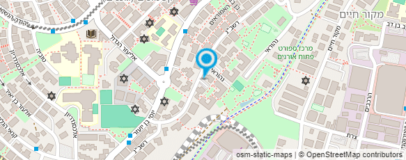 מפת הגעה אל בוריס גריץ- מורה פרטי