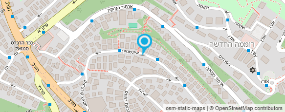 מפת הגעה אל עירית שמיר-ברץ