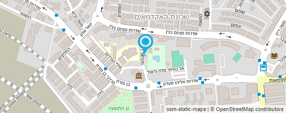 מפת הגעה אל בריכת אור יהודה