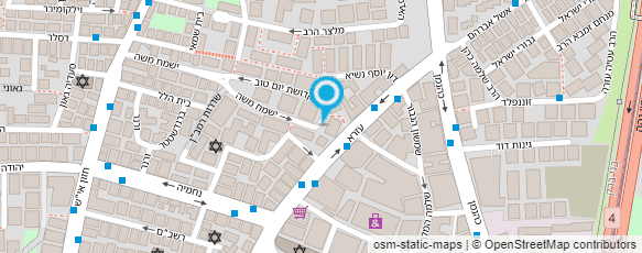 מפת הגעה אל בית הגרביים בע"מ