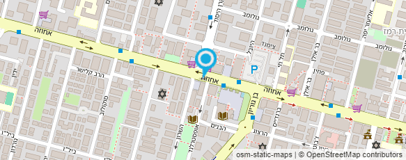 מפת הגעה אל מועדון "הדיאטה הבריאה"