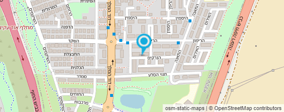 מפת הגעה אל גן תפוז