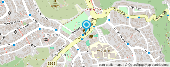 מפת הגעה אל עמודי שלמה