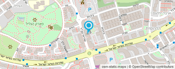 מפת הגעה אל קפה בשדרה