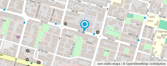 מפת הגעה אל מעון נעמ"ת - כרמל מפת הגעה אל מעון נעמ"ת - כרמל