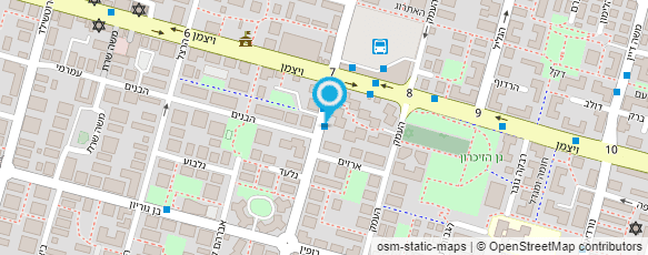 מפת הגעה אל מעון נעמ"ת - תפוז