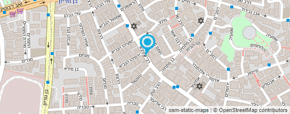 מפת הגעה אל "בבית" שרותי עזרה לקשיש