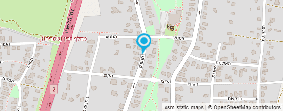 מפת הגעה אל רובין ציפורה